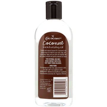 Cococare, Coconut Moisturizing Oil, 9 fl oz (260 ml)