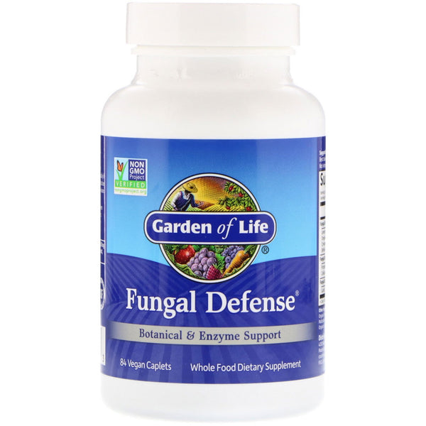 Garden of Life, Fungal Defense, 84 Vegan Caplets - The Supplement Shop