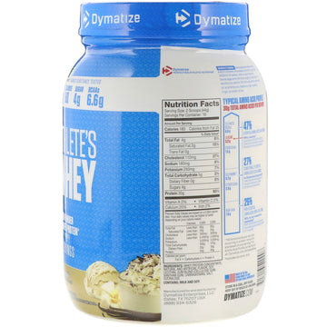 Dymatize Nutrition, Athlete’s Whey, Vanilla Shake,  1.75 lb (792 g)