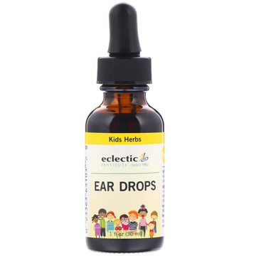 Eclectic Institute, Kids Herbs, Ear Drops, 1 fl oz (30 ml)