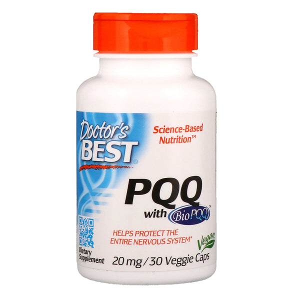 Doctor's Best, PQQ with BioPQQ, 20 mg, 30 Veggie Caps - The Supplement Shop