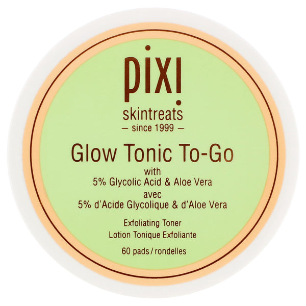 Pixi Beauty, GlowTonic To-Go, 60 Pads - The Supplement Shop