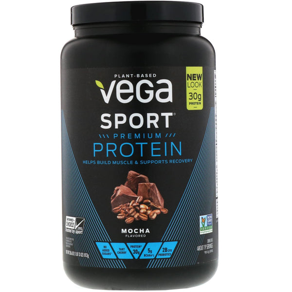 Vega, Sport Premium Protein, Mocha, 28.6 oz (812 g) - The Supplement Shop