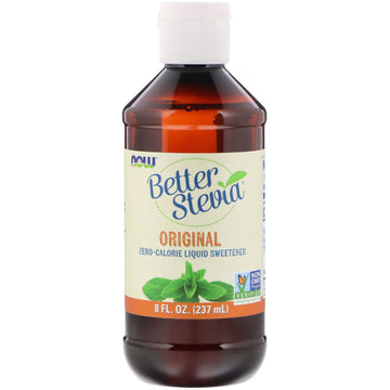 Now Foods, Better Stevia, Zero-Calorie Liquid Sweetener, Original, 8 fl oz (237 ml)