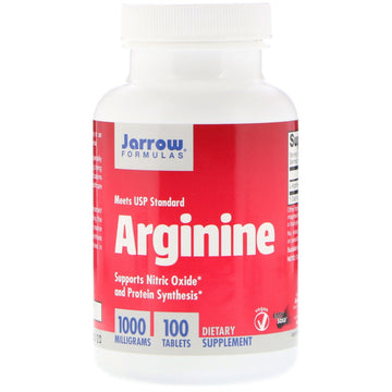 Jarrow Formulas, Arginine, 1000 mg, 100 Tablets