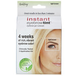 Godefroy, Instant Eyebrow Tint, Light Brown, 3 Application Kit - The Supplement Shop