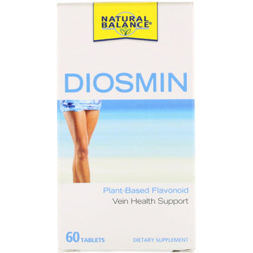Natural Balance, Diosmin, Vein Health Support, 60 Tablets