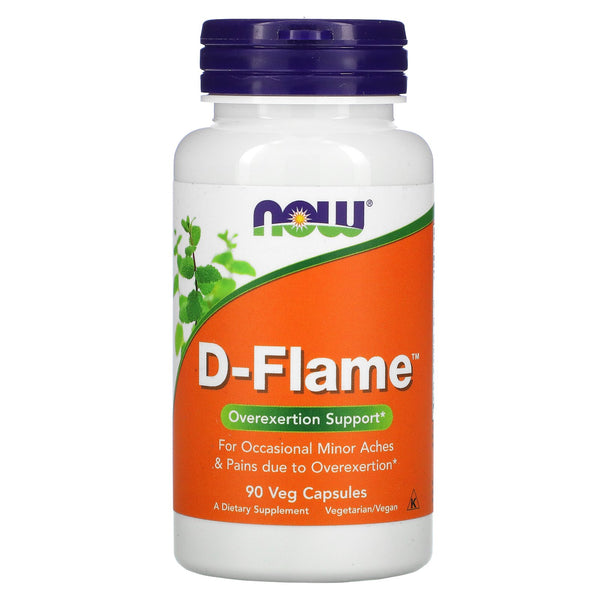 Now Foods, D-Flame, 90 Veg Capsules - The Supplement Shop