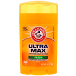 Arm & Hammer, UltraMax, Antiperspirant Solid Deodorant, For Men, Fresh, 1.0 oz (28 g) - The Supplement Shop