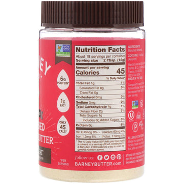 Barney Butter, Almond Powder, Unsweetened, 8 oz (226 g)