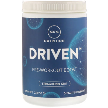 MRM, Driven, Pre-Workout Boost, Strawberry Kiwi, 12.3 oz (350 g)