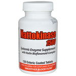 Naturally Vitamins, Nattokinase 1500, Systemic Enzyme Supplement, 120 Enteric Coated Tablets - The Supplement Shop