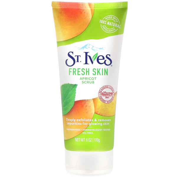 St. Ives, Fresh Skin Apricot Scrub, 6 oz (170 g) - The Supplement Shop