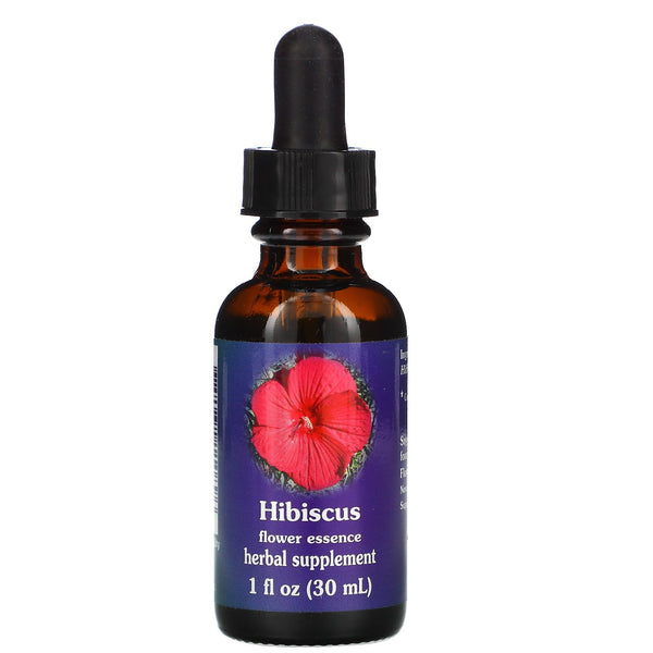 Flower Essence Services, Hibiscus, Flower Essence, 1 fl oz (30 ml) - The Supplement Shop