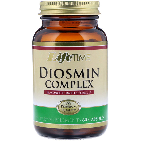 LifeTime Vitamins, Diosmin Complex, 60 Capsules - The Supplement Shop