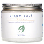 White Egret Personal Care, Epsom Salt, Citrus, 16 oz (454 g) - The Supplement Shop