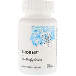 Thorne Research, Iron Bisglycinate, 60 Capsules - The Supplement Shop