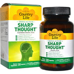 Country Life, Triple Action SharpThought, 30 Capsules - The Supplement Shop