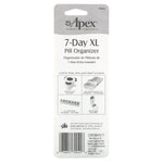 Apex, 7-Day Pill Organizer, X-Large, 1 Count - The Supplement Shop