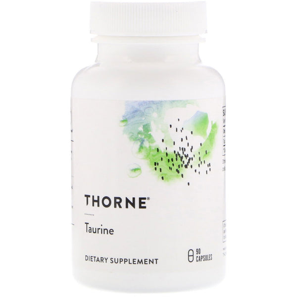 Thorne Research, Taurine, 90 Capsules - The Supplement Shop
