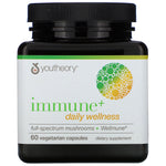 Youtheory, Immune+ Daily Wellness, 60 Vegetarian Capsules - The Supplement Shop