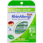 Boiron, Kids, RhinAllergy, Allergy Relief, 3 Tubes, 80 Quick-Dissolving Pellets Each - The Supplement Shop