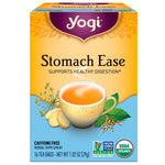 Yogi Tea, Stomach Ease, Caffeine Free, 16 Tea Bags, 1.02 oz (29 g) - The Supplement Shop