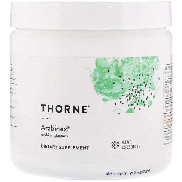 Thorne Research, Arabinex, 3.5 oz (100 g) - The Supplement Shop