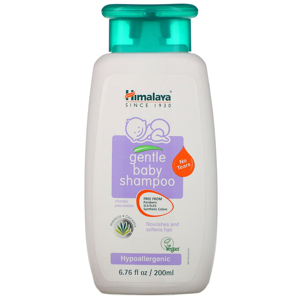 Himalaya, Gentle Baby Shampoo, Hibiscus and Chickpea, 6.76 fl oz (200 ml) - The Supplement Shop