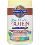 Garden of Life, RAW Organic Protein, Organic Plant Formula, Vanilla Chai, 20.45 oz (580 g) - The Supplement Shop
