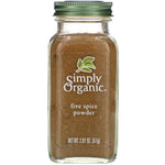 Simply Organic, Five Spice Powder, 2.01 oz (57 g) - The Supplement Shop