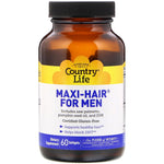 Country Life, Maxi-Hair for Men, 60 Softgels - The Supplement Shop