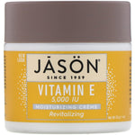 Jason Natural, Revitalizing Vitamin E Moisturizing Creme, 5,000 IU, 4 oz (113 g) - The Supplement Shop