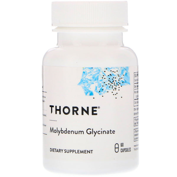 Thorne Research, Molybdenum Glycinate, 60 Capsules - The Supplement Shop