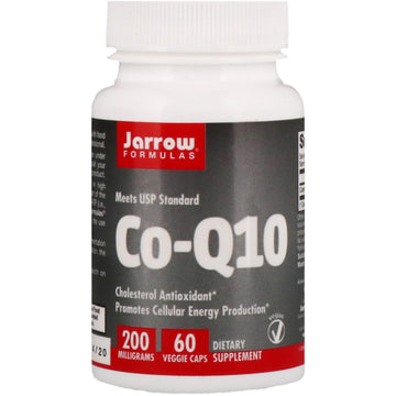 Jarrow Formulas, Co-Q10, 200 mg, 60 Veggie Caps