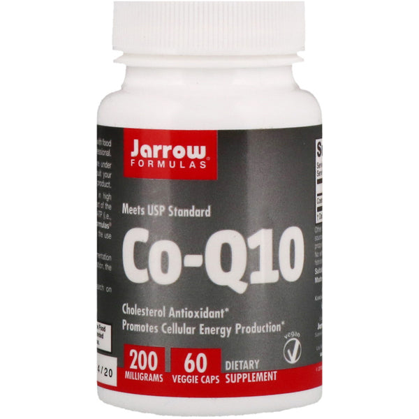 Jarrow Formulas, Co-Q10, 200 mg, 60 Veggie Caps - The Supplement Shop