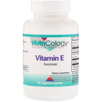 Nutricology, Vitamin E, Succinate, 100 Vegetarian Capsules - The Supplement Shop