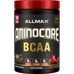 ALLMAX Nutrition, AMINOCORE BCAA, Watermelon, 0.69 lbs (315 g) - The Supplement Shop