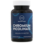 MRM, Nutrition, Chromium Picolinate, 200 mcg, 100 Vegan Capsules - The Supplement Shop