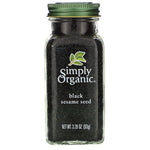 Simply Organic, Organic, Black Sesame Seed, 3.28 oz (93 g) - The Supplement Shop