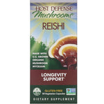 Fungi Perfecti, Mushrooms, Reishi, Longevity Support, 60 Vegetarian Capsules - The Supplement Shop