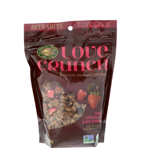 Nature's Path, Love Crunch, Premium Organic Granola, Dark Chocolate & Red Berries, 11.5 oz (325 g) - The Supplement Shop