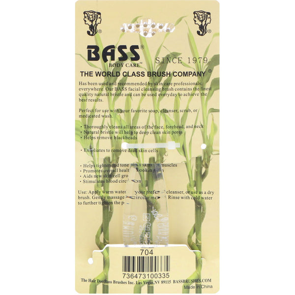 Bass Brushes, Facial Cleansing Brush, 1 Facial Brush - The Supplement Shop