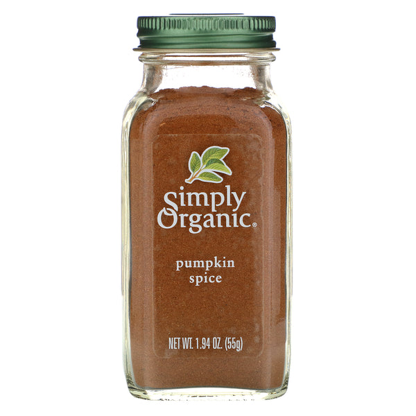 Simply Organic, Pumpkin Spice, 1.94 oz (55 g) - The Supplement Shop