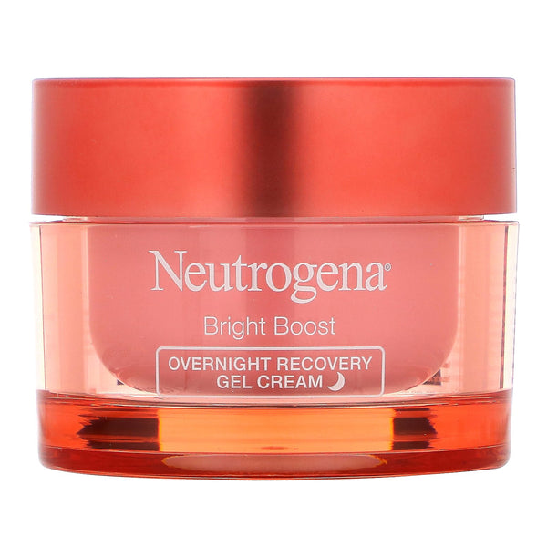 Neutrogena, Bright Boost, Overnight Recovery Gel Cream, 1.7 fl oz (50 ml) - The Supplement Shop