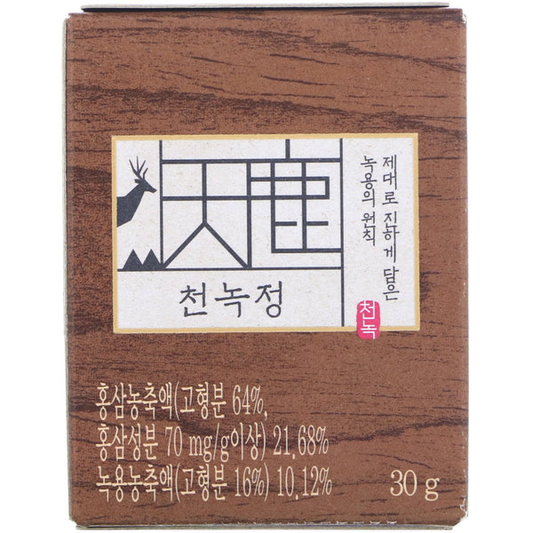 Cheong Kwan Jang, Cheon Nok Extract, Korean Red Ginseng & Deer Antler, 1.06 oz (30 g) - The Supplement Shop