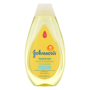 Johnson & Johnson, Head-To-Toe, Wash & Shampoo, 16.9 fl oz (500 ml)