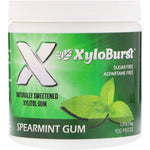 Xyloburst, Xylitol Chewing Gum, Spearmint, 5.29 oz (150 g), 100 Pieces - The Supplement Shop