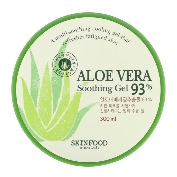 Skinfood, Aloe Vera Soothing Gel 93%, 300 ml - The Supplement Shop