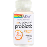 Solaray, Mycrobiome Probiotic, Mouth & Throat, Berry Flavor, 30 Lozenges